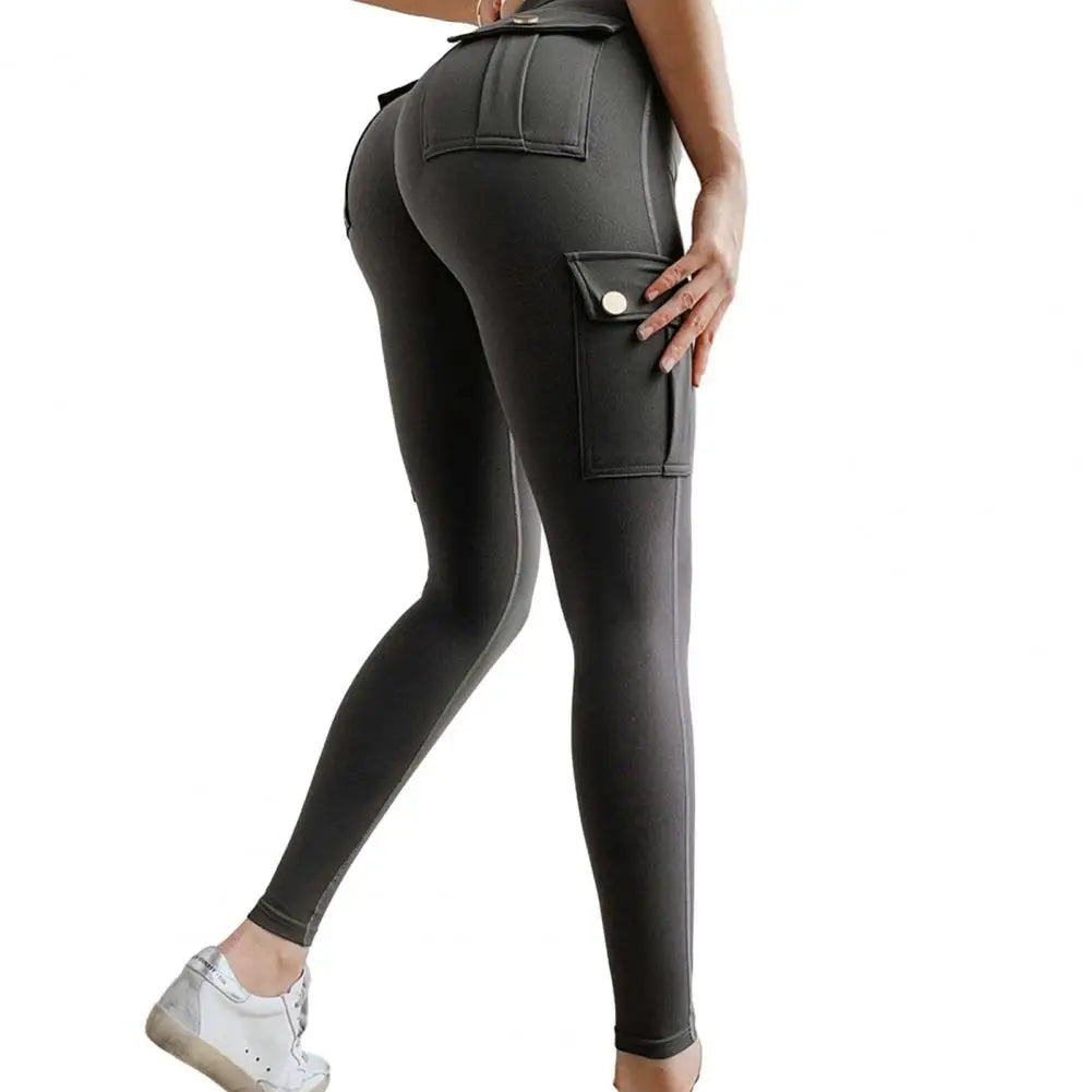 Velvet Lined Workout Pants Women Yoga Pants High Waist Yoga Pants with Pockets for Women Lifting Sport Leggings Tight for Gym