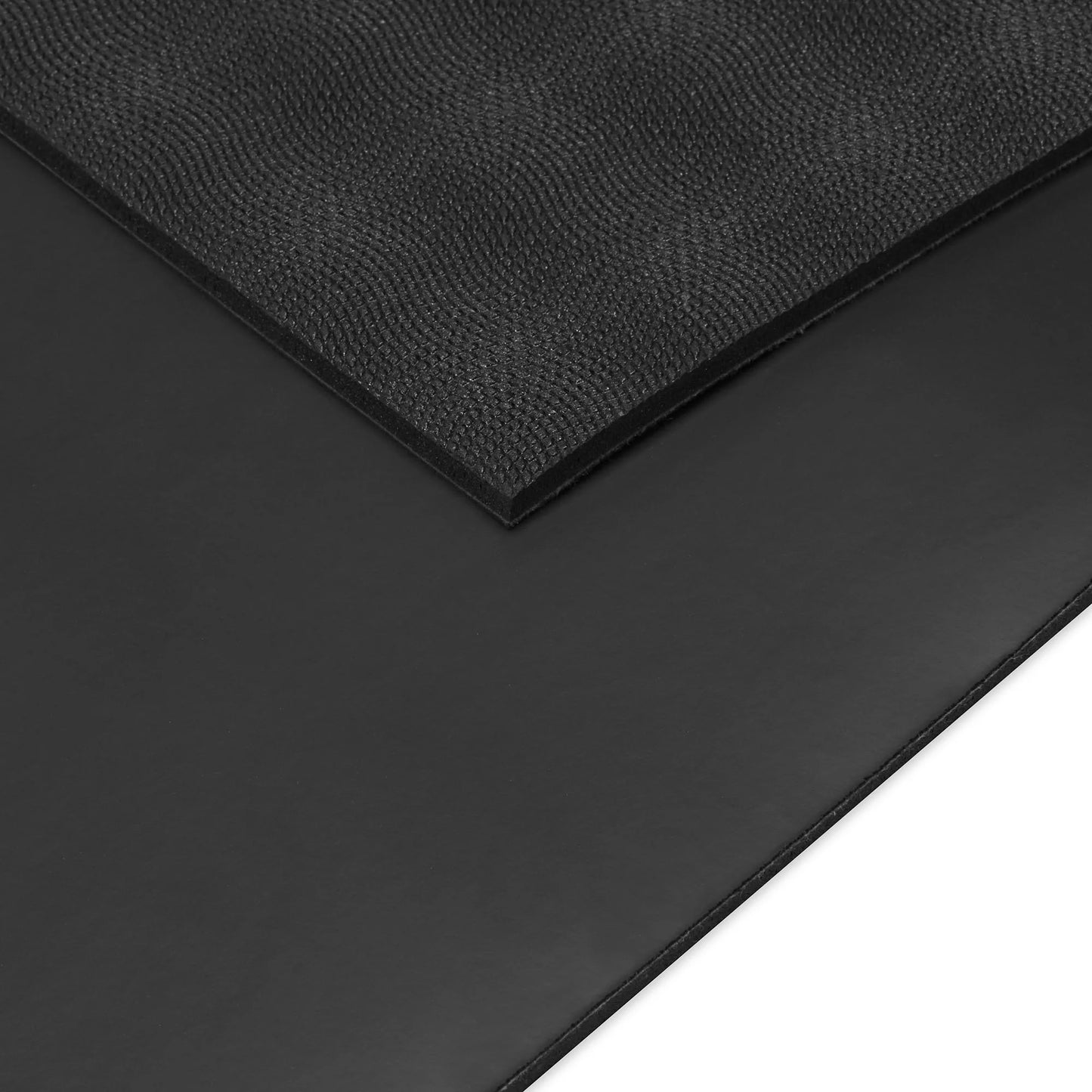 5Mm Sure-Grip Fitness Mat, Ultimate Grip, Black